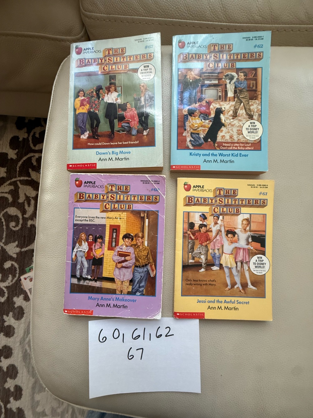 Baby sitters club book lot
